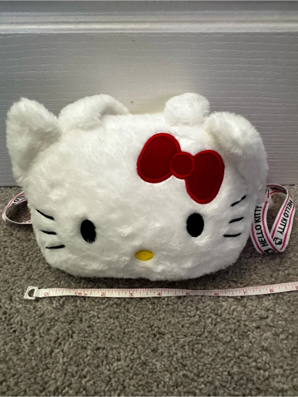 Hello Kitty Adjustable Crossbody Top Handle Purse